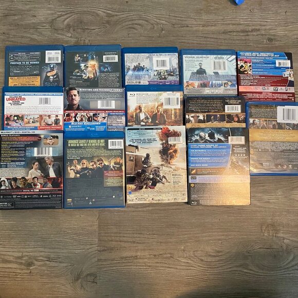 Lot of 14 BluRay Movies Batman Star Trek Hobbit Etc - Picture 6 of 6